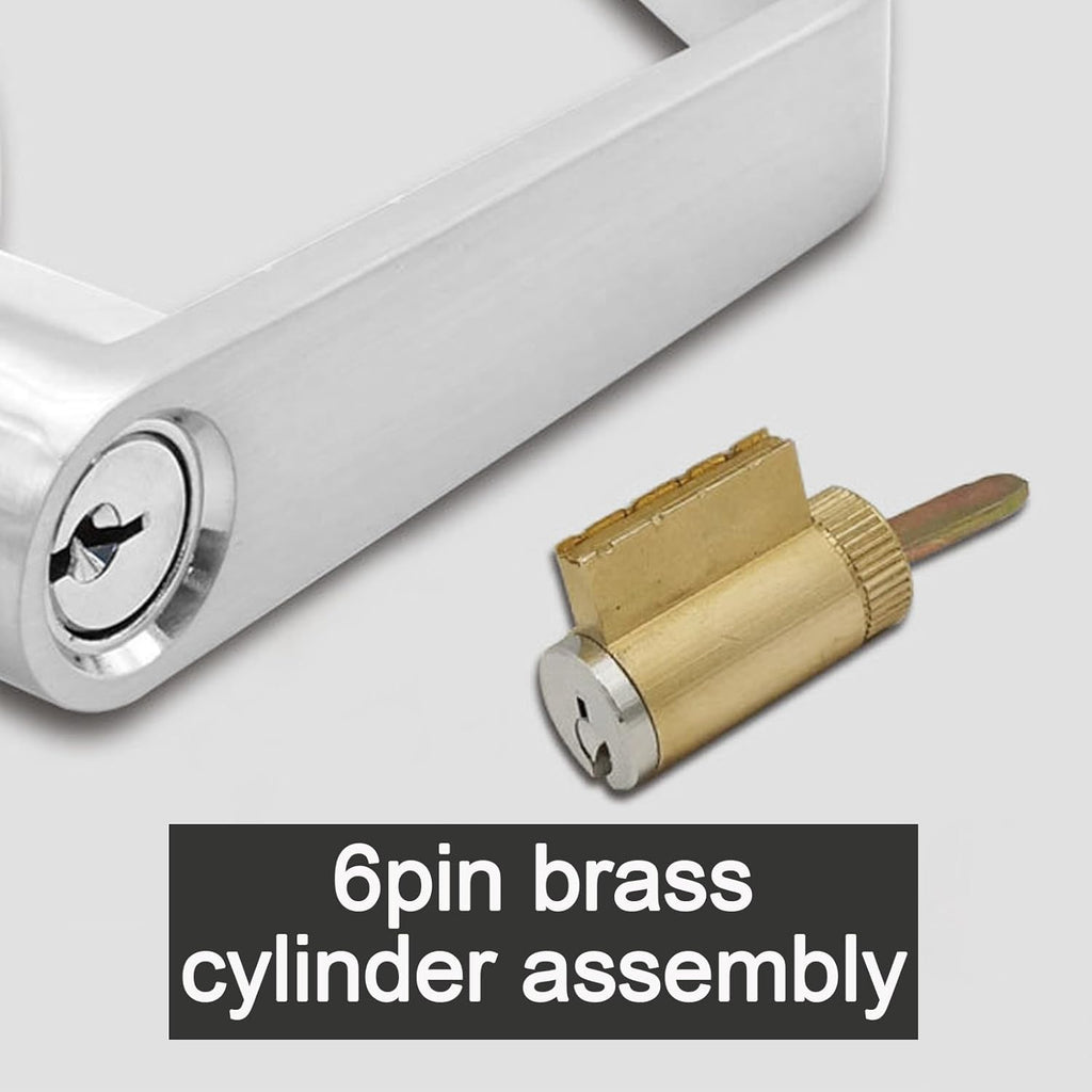 Keyed Entry Grade 2 Commercial Door Locks Heavy Duty Office Door Lever, Non-Handed, UL 3 Hour Fire Rated