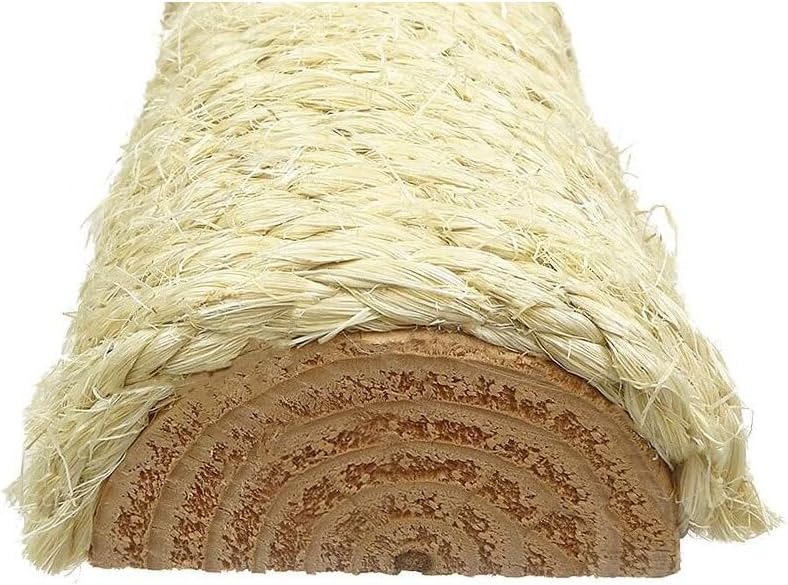 French Flair Elevated Cat Scratch Post with Cat Bed, Compact and Stylish Elevated Cat Bed with Plush Carpet and Sisal