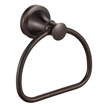 Bronze Towel Ring, Bathroom Hand Towel Holder, Oil Rubbed Towel Hanger Wall Mount Farmhouse Towel Rack Rustic Bath