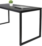 Computer Desk 47" Modern Sturdy Office Desk Computer Table PC Laptop Study Writing Desk, Black