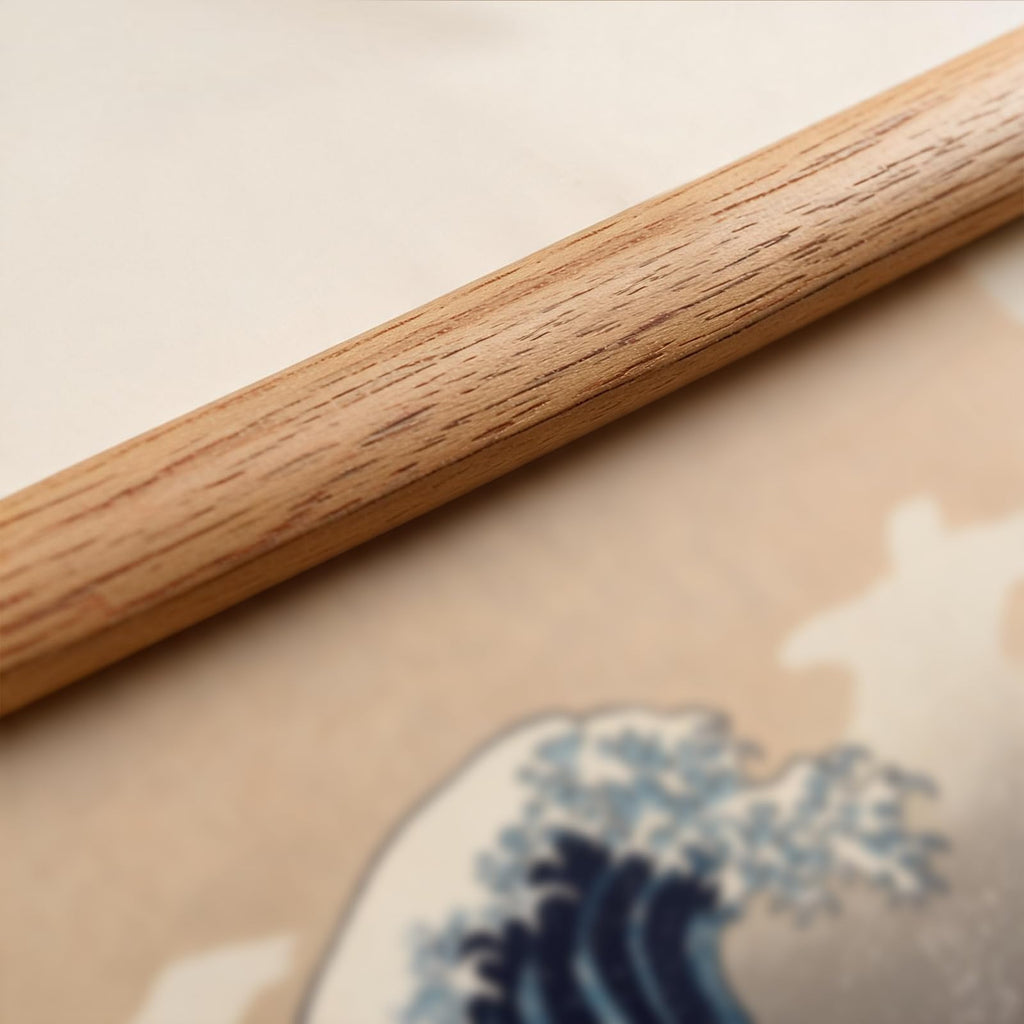 Traditional Japanese Scroll Wall Art - The Great Wave off Kanagawa