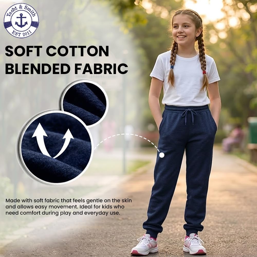 24 Pack of Boys Jogger Bulk Sweatpants, Comfy Lounge Joggers for Kids