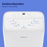 14000 BTU Ultra Quiet Inverter Portable Air Conditioner Works with Alexa Cools Up To 450 Sq. Ft. Smart Wifi Portable