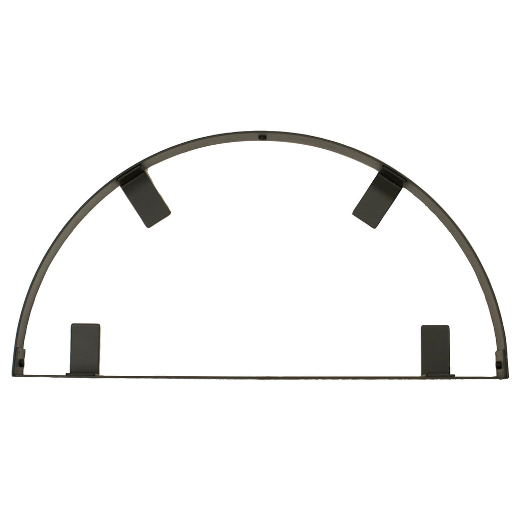 Wall-Mounted Pot Rack, Black
