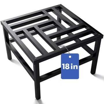 Plant Stand Indoor Outdoor, 18 Inch Heavy Duty Plant Stands Riser Metal Pedestal Stand for Large Flower Pot, Wrought