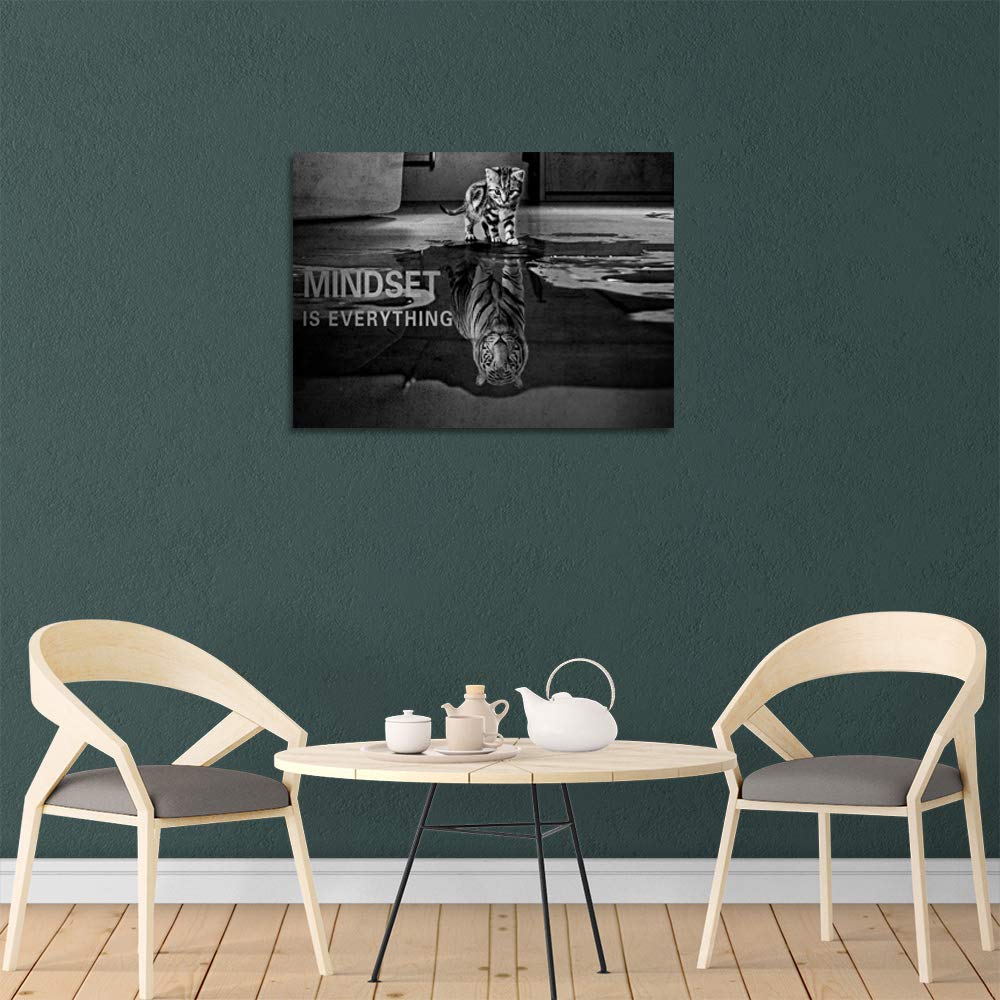 Motivational Canvas Wall Art Inspirational Entrepreneur Quotes Poster Print Wall Decor Artwork Painting Picture