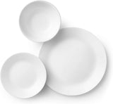 Vitrelle 18-Piece Service for 6 Dinnerware Set Triple Layer Glass and Chip Resistant