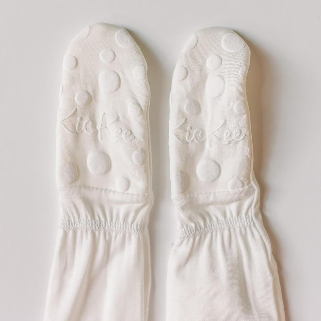 Baby & Toddler Zip Footie - Ultra-Soft Bamboo Viscose Pajamas with Flip Paws and Grippy Feet
