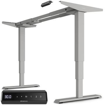 Height Adjustable Standing Desk Frame - Ergonomic Sit Stand Desk Frame, Electric Dual Motors 353 lbs, USB & USB-C