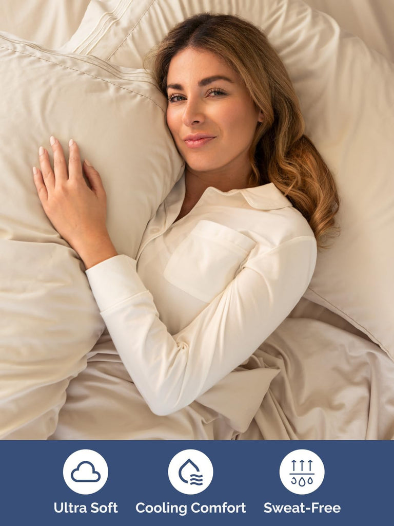 Extra Deep King Sheet Set - 6 Piece Breathable and Cooling Sheets - Hotel Luxury Bedding for Women, Men, Kids & Teens