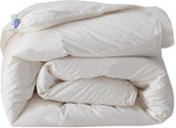Royal Elite-Canadian Down Comforter Twin- Made in Canada White Down Duvet Insert with Corner Tabs- RDS Certified White