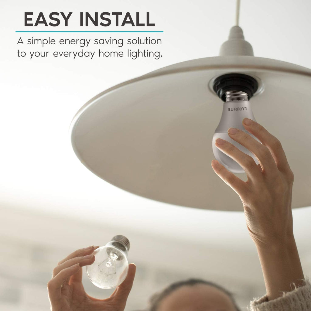 A19 LED Bulb 75W Equivalent, 1100 Lumens, 2700K Warm White, Dimmable Standard LED Light Bulbs 11W, Enclosed Fixture