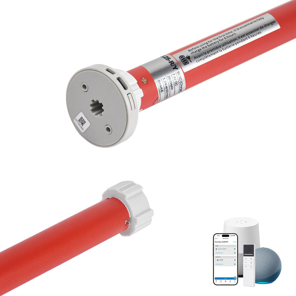 Zigbee Smart Motor for 1-1/2"(38mm) Roller Tube, Roller Blin - TQL25 1.2N