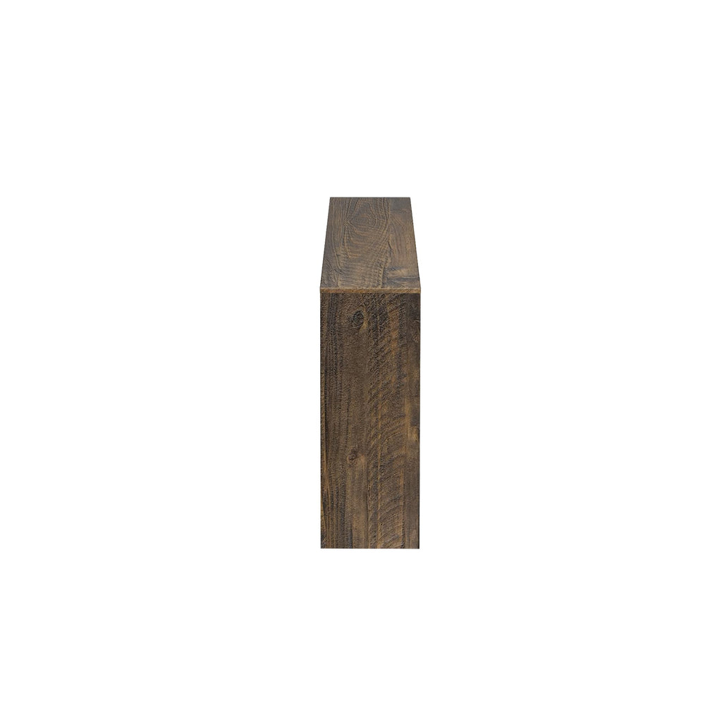 Camden Console Table, 56 Inch, Rustic Barnwood