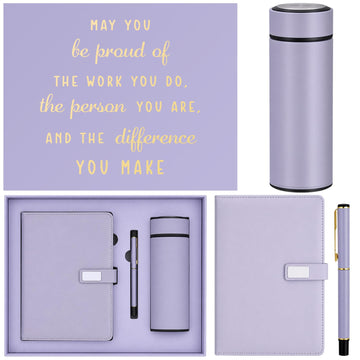 Purple Employees Appreciation Gift Set for Men Women