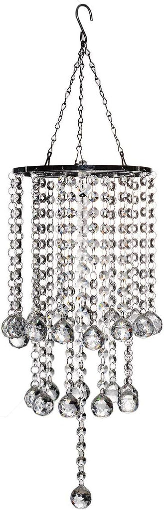 Chandelier Wind Chimes Shape Clear Crystal Prisms Balls Beads Hanging Suncatcher Pendant Garden Outdoor Home Decor Gifts