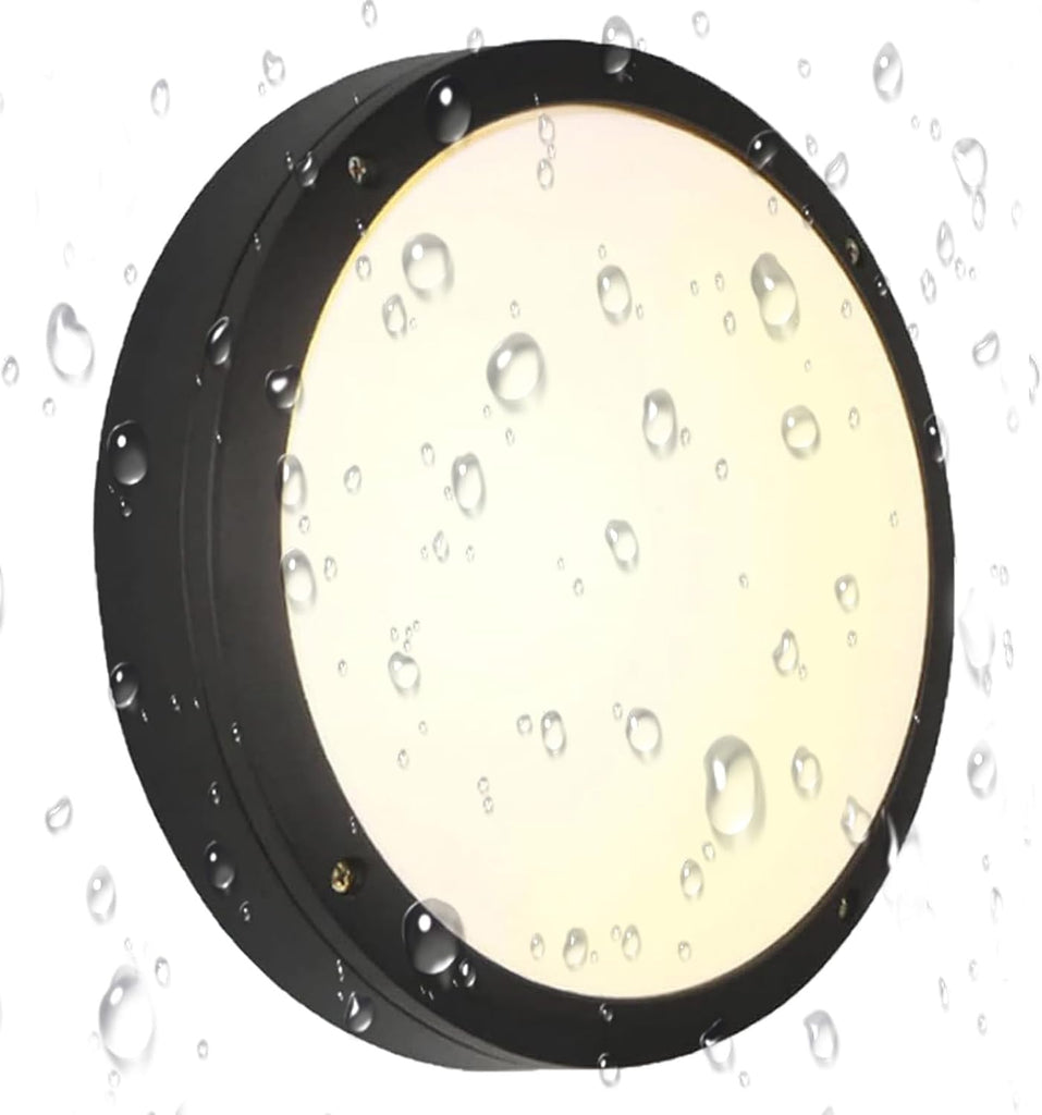 Flush Mount Ceiling Light, Die-Cast Aluminium Fully Sealed Moisture Resistant Light