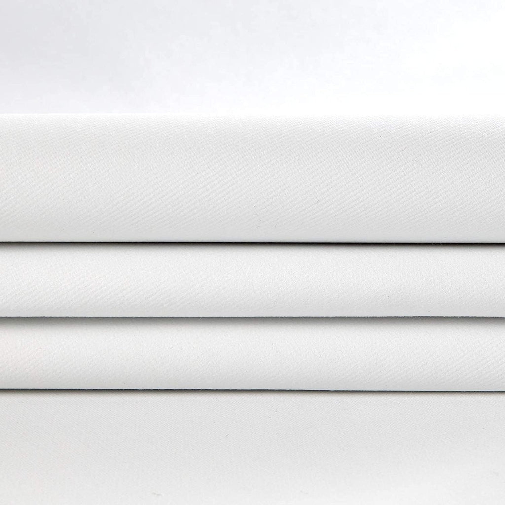 Budget Blackout Drapery Lining White, Fabric by the Yard
