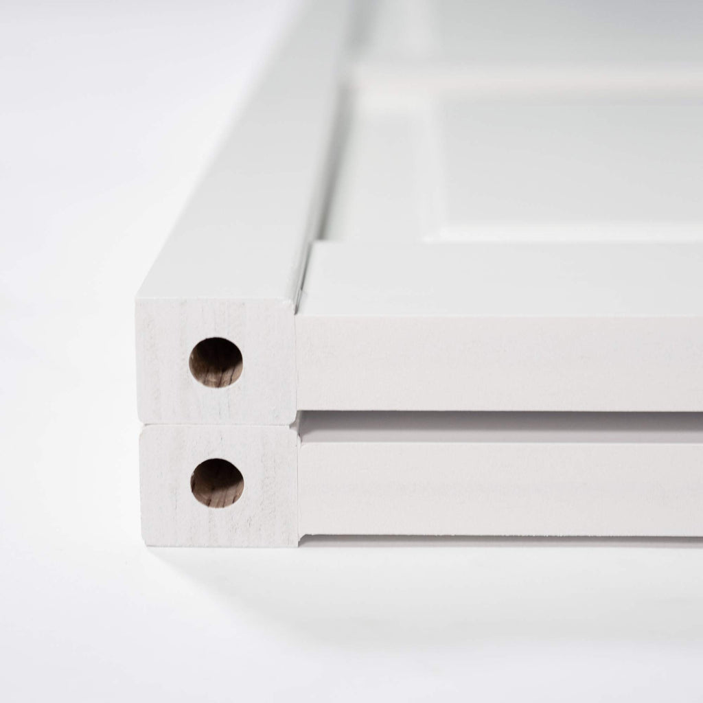 Bi-fold Door Louver Louver Plantation Primed White (36x80)