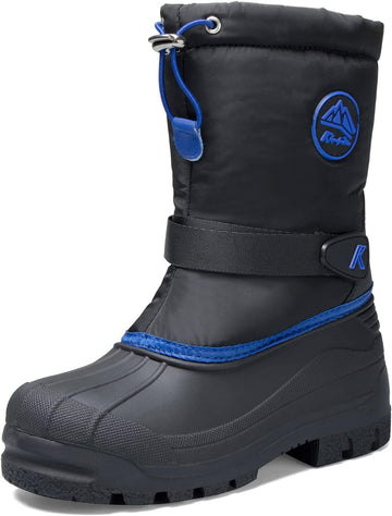 Kids Insulated Waterproof Anti-slip Winter Warm Snow Boots