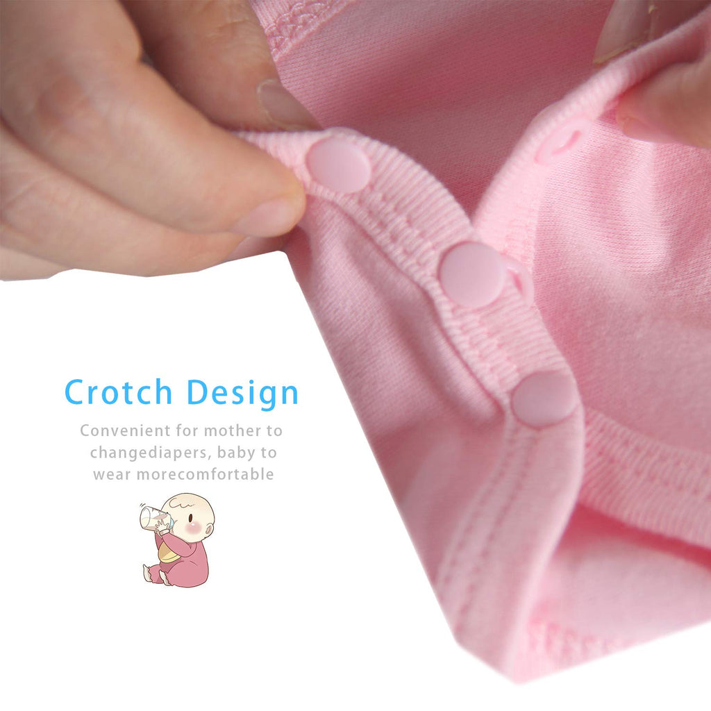 2 Pack Baby Twins Bodysuits Double Trouble Sweet Donuts Girl Outfits Sister Dresses Infant Romper Headband (Pink