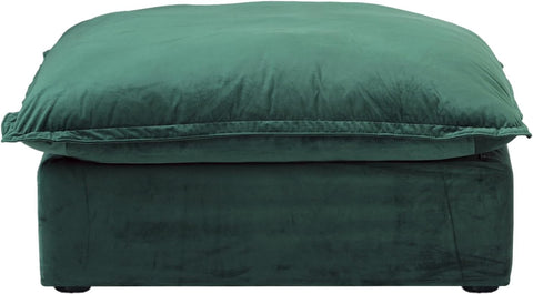 Ottoman Module for Living Room, Cushion Covers Removable, Minimalist Comfy Breathable Ottoman Seater Paired with Sofa Couch for Living Room Apartment, Green A124-B0F1CG9CSL