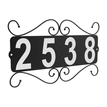 Metal Address Plaque, Address House Number, Waterproof