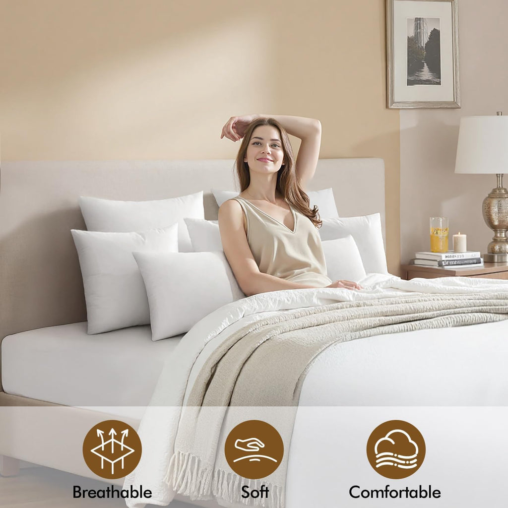 14x36 Inch Pillow Insert, Throw Pillow for Bed Sofa Couch