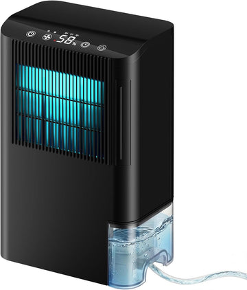 Dehumidifier, Dehumidifier for Basement with Drain Hose/Humidity Display/85 OZ Water Tank/Auto Shut Off/Washable