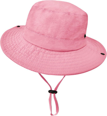 Kids Sun Hat UPF 50+ Quick Dry Bucket Safari Hat for Girls and Boys