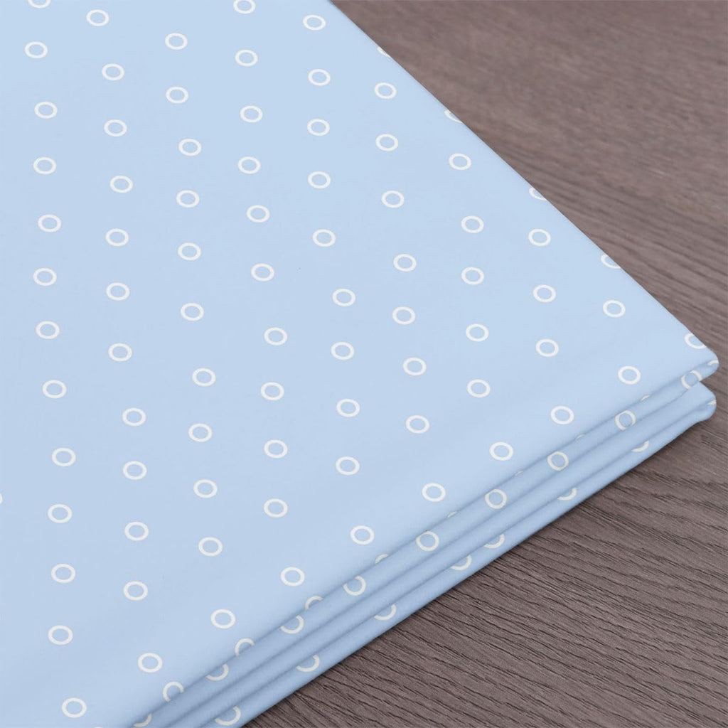 Modern Geometric Circles Fabric by The Yard, Cute Circles Durable Polyester for Handmade Crafts Modern Simple Style