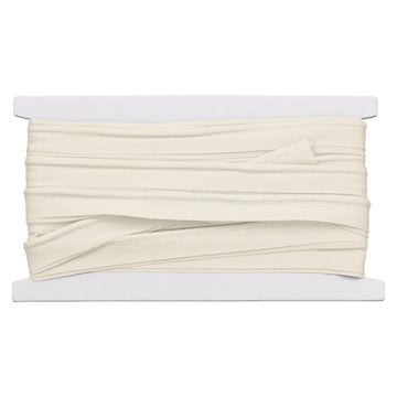 Piping Trim Bias Folding Binding Tape 5/8" Pure White - 6 Yards