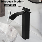 Ceramic Vessel Sinks Oval Bathroom Sink Above Counter Vessel Sink with Faucet and Drain Combo 16 inch Marbling Vessel