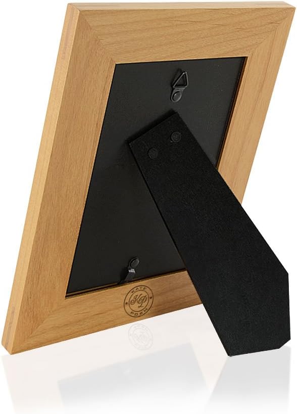 No Longer by my Side, Forever in my Heart Wood Picture Frame. Pet Memorial for Dog or Cat. (4x6-Vertical)