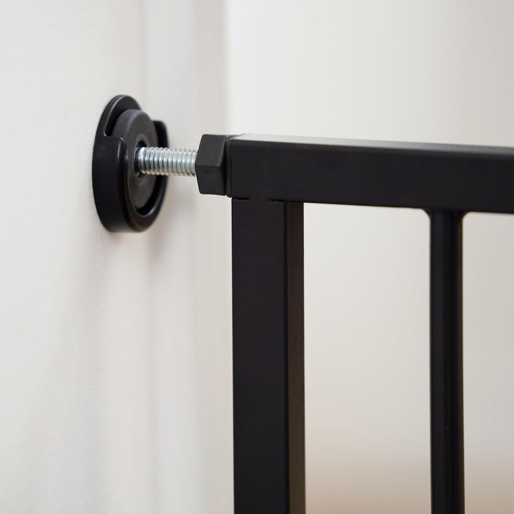 Easy Open Baby Gate & Dog Gate, Hands-Free Open Patent-Pending Foot Pedal, 27.5"-52" Wide, 28" Tall, Hardware or