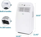 Portable Air Conditioner, 8000 BTU Compact AC Unit with Cooling, Dehumidifier, Fan