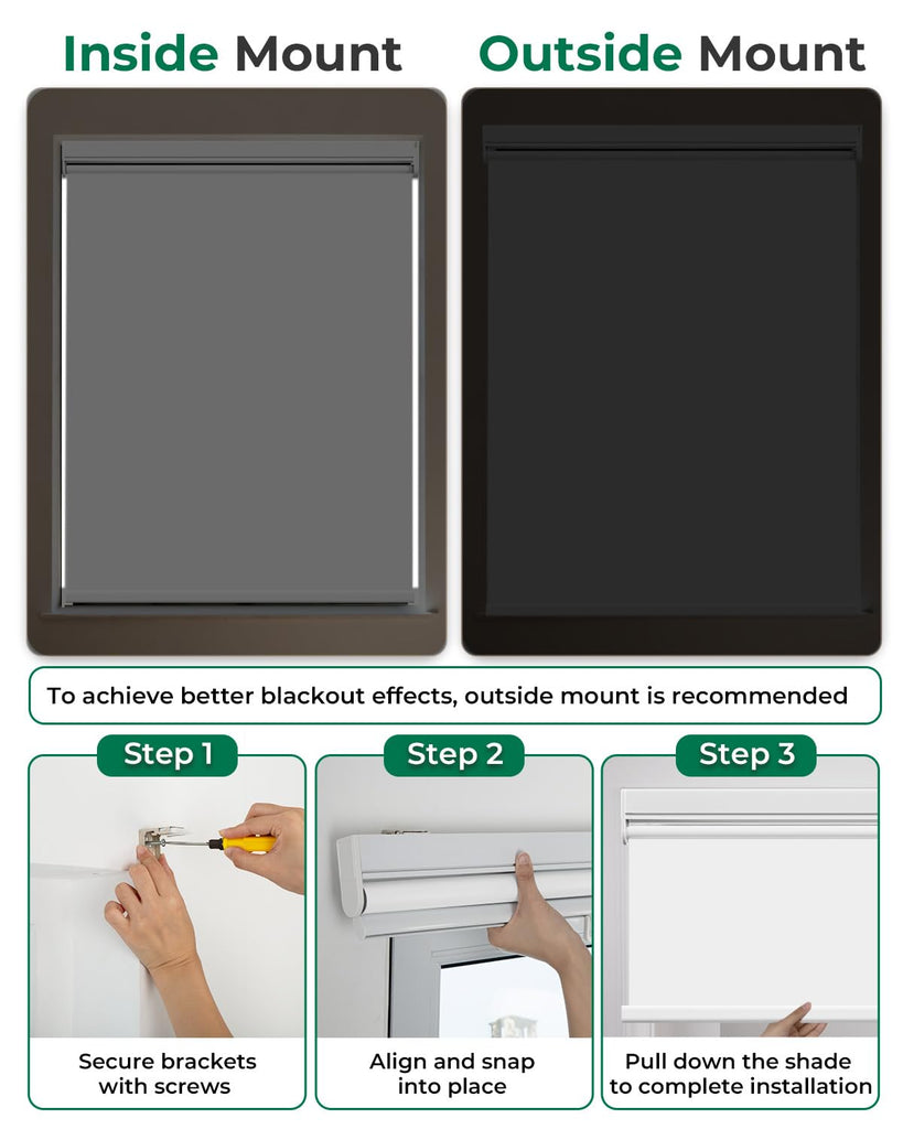 Motorized Blinds with Remote (White, )