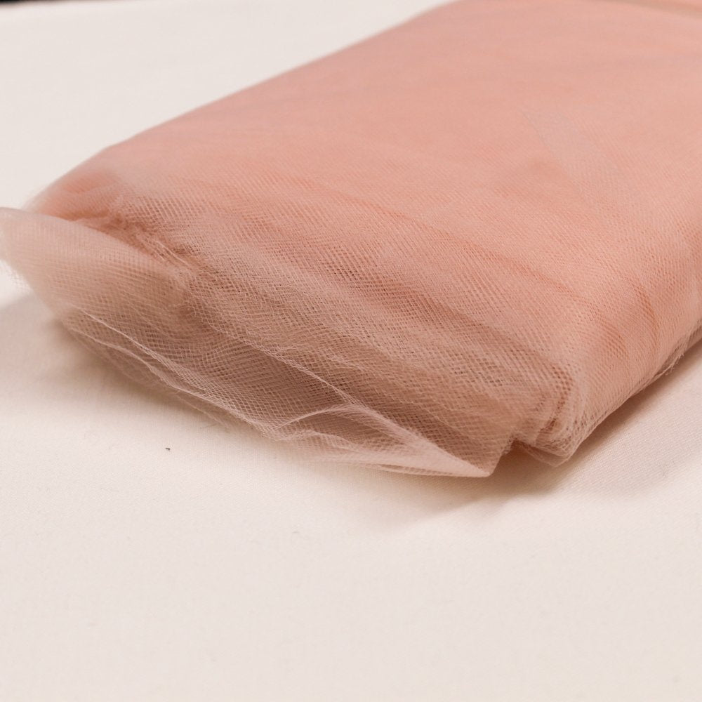 Blush B 54" - 40 Yard 100% Polyester Tulle Bolt Fabric