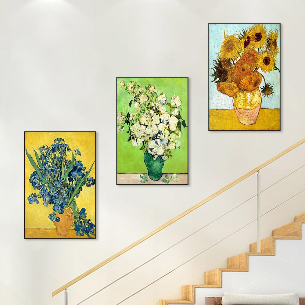 Large Canvas Wall Art Classic Van Gogh Artwork Painting Reproduction Starry Night Canvas Art Picture Photo Prints for
