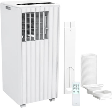 8000 BTU Portable Air Conditioner - 3 in-1 Cooling, Dehumidifier & Fan with Quiet Operation, Sleep Mode