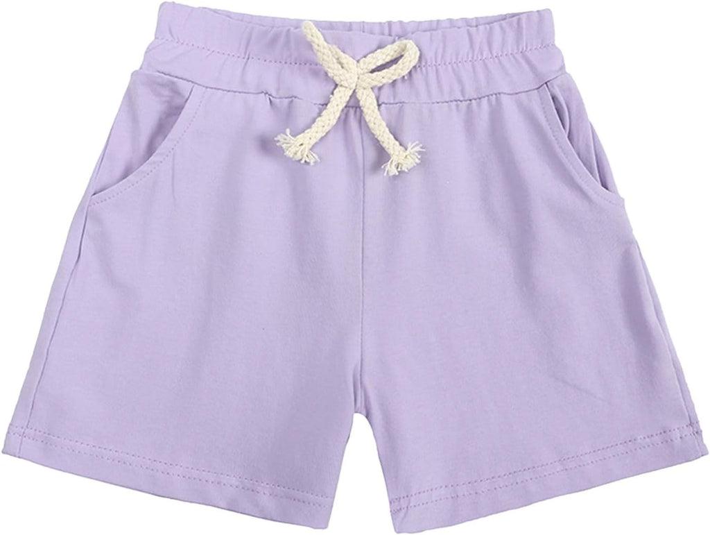 Toddler Boy Summer Outfits Tracksuit Solid piece Short Sleeve T-shirt & Shorts Clothes Set
