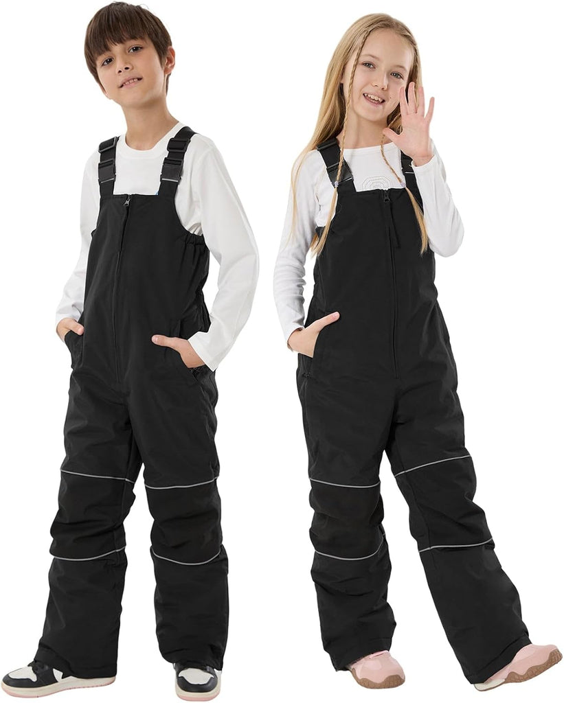 Kids Snow Bibs Girls Boys Snow Pants Ski Bibs Overalls