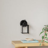 2 Packs Outdoor Wall Lantern, Black Exterior Waterproof Wall Sconce for House, Aluminum Housing Plus Glass
