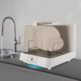Portable Countertop Dishwasher,Automatic Dishwashing Machine w/Washing Programs,Mini Dishwasher
