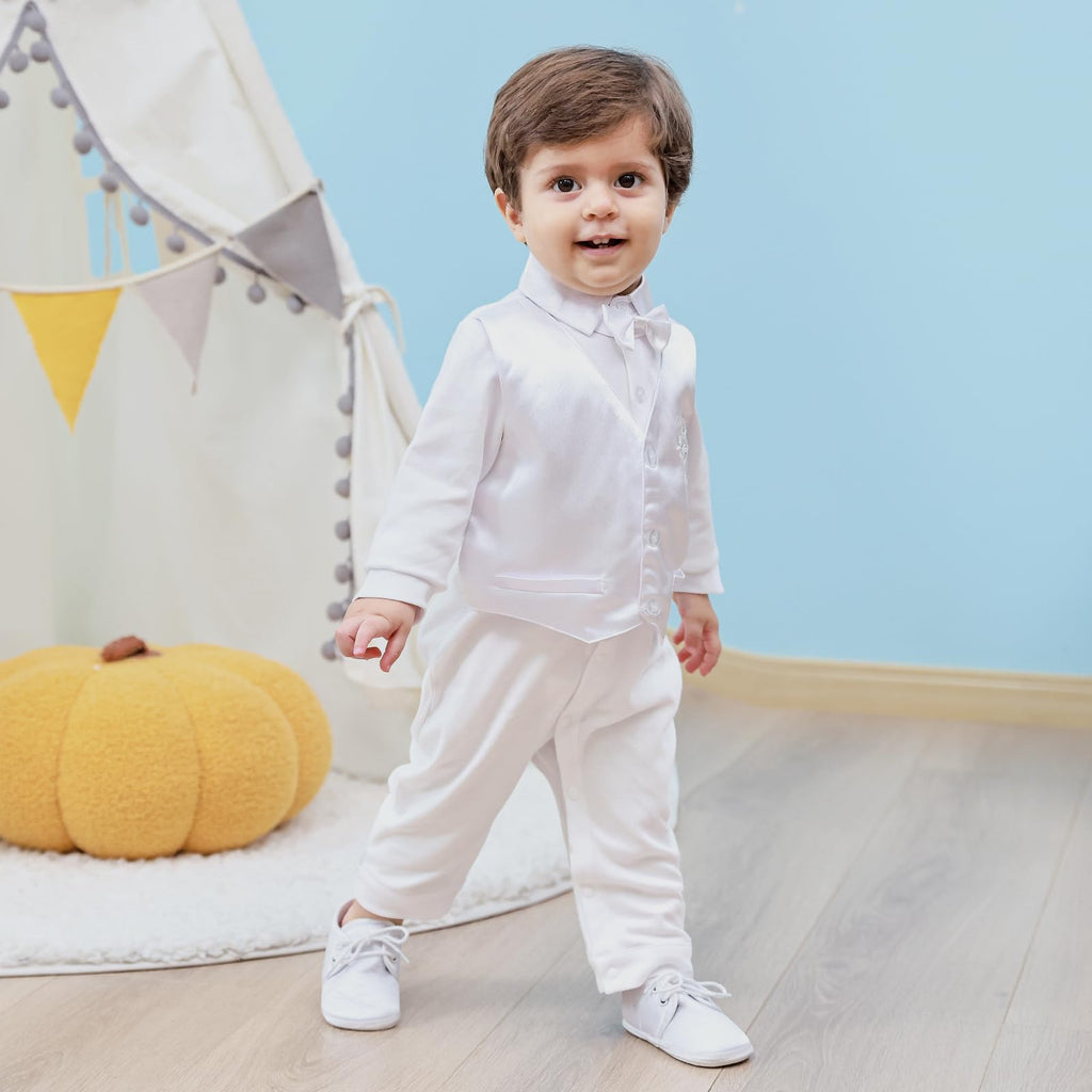 Baptism Outfits for Boys Fall Baby Boy Clothes Rompers