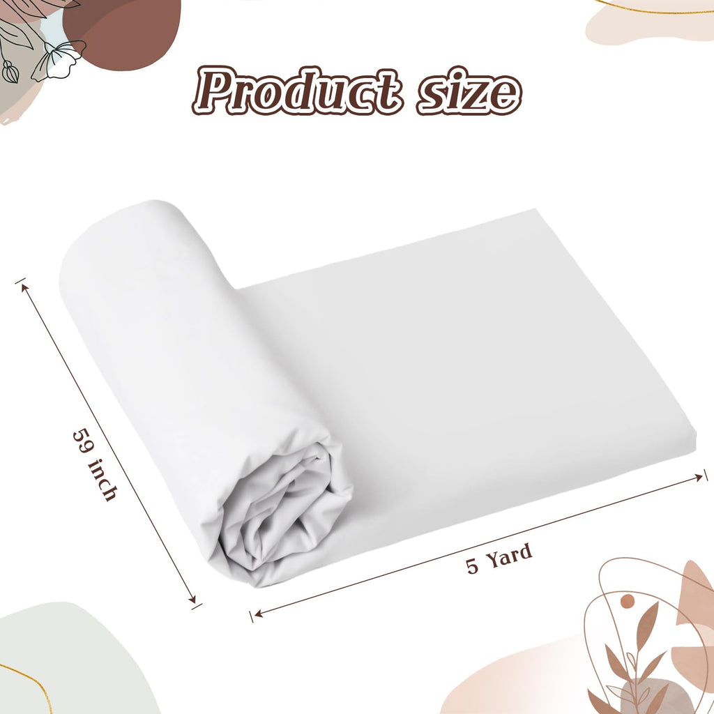 58"Wide 100% Combed Cotton Fabric By The Yard, Red Fabric, Soft and Durable, Quilting Material for Sewing and DIY