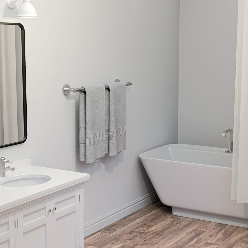 Polished Chrome Towel Bar, 24-Inch Towel Racks