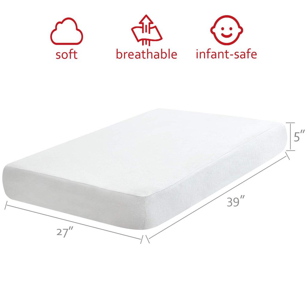 Pack and Play Sheet, 100% Cotton Flannel, Fitted Portable Mini Crib Sheet