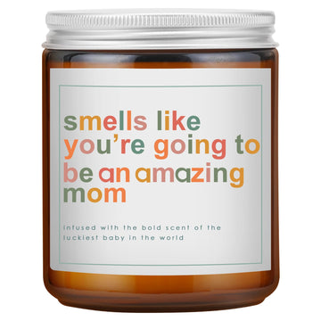 Mothers Day Gifts for Mom, New Mom Gifts, Gift for New Moms, Mothers Gift After Birth-7 OZ Lavender Soy Wax Candle
