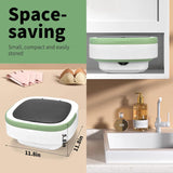 Portable Mini Washing Machine, 20L Upgraded Foldable Washer with Spin Basket, 3 Modes Deep Cleaning for Baby Clothes